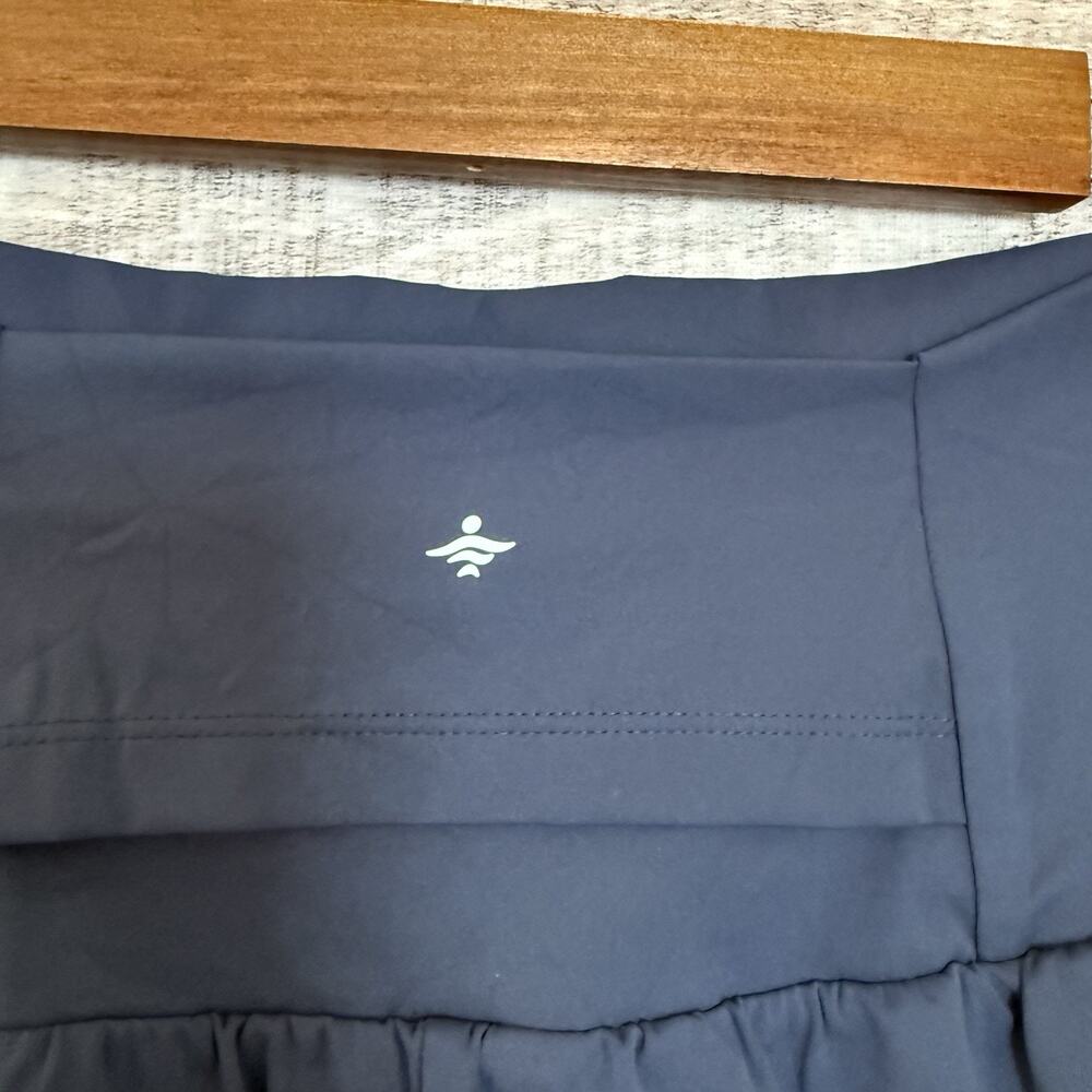 Halara SoftlyZero Airy High Waisted 2-in-1 Yoga Shorts 5'' Blue L Long NWT - Picture 9 of 9